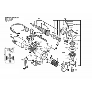 Bosch GWS 9-125 (0601701008-EU)